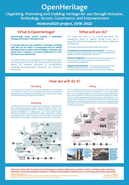 OpenHeritage: organizing, promoting and enabling heritage re-use through inclusion , technology, access, governance and empowerment