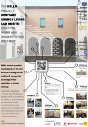 THE HeLLo PROJECT, Heritage energy Living Lab onsite: Ongoing work and Dissemination strategy