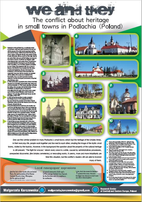 We and they. The conflict about heritage in small towns in Podlachia (Poland)